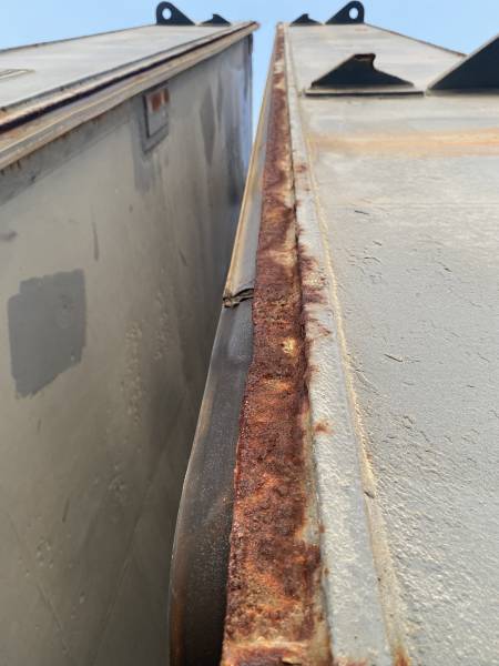 Inspection of Cargo Hold Panels on a Commercial Vessel in Fos-sur-Mer