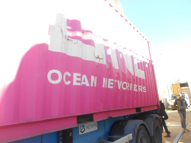 Container Damage Report on Arrival – Surveyor in South of France