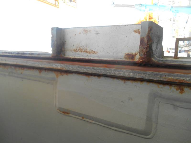 Inspection of Cargo Hold Panels on a Commercial Vessel in Fos-sur-Mer
